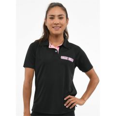 Womens Contrast Performance Polo