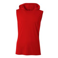 Cooling Performance Sleeveless Hooded Tee