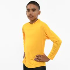 Youth Cooling Performance Long Sleeve Crew
