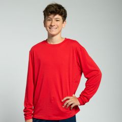 Youth Softek Long Sleeve Tee