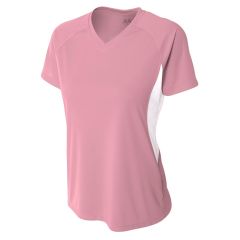 Women's Color Block Performance V-Neck