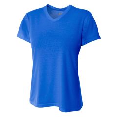 Women's Short Sleeve Fusion Performance V-Neck