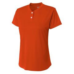 Girls Tek 2 Button Henley