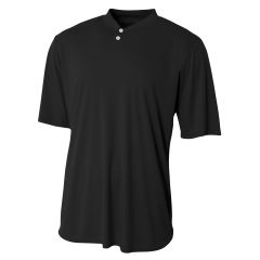 Youth A4 Tek 2-Button Henley