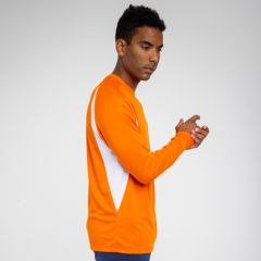 Long Sleeve Color Block Cooling Performance Tee