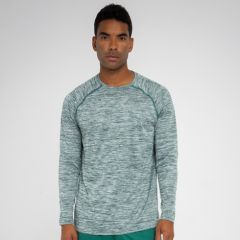 Long Sleeve Raglan Space Dye