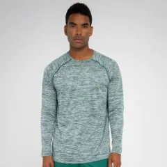 Long Sleeve Raglan Space Dye
