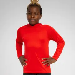 Youth Cooling Performance Long Sleeve Hooded Tee