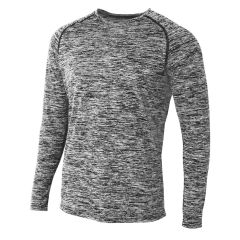 Long Sleeve Raglan Space Dye