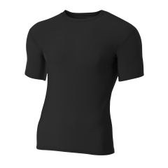 Youth Short Sleeve Compression Crew