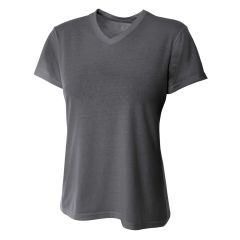 Women's Short Sleeve Fusion Performance V-Neck