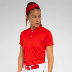 Womens 2-Button Tek Henley