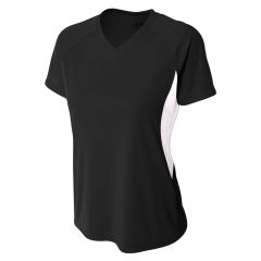 Women's Color Block Performance V-Neck