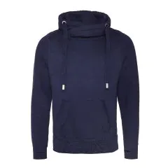 AWDis CROSS NECK HOODIE