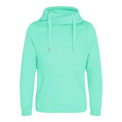 AWDis CROSS NECK HOODIE