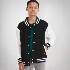 AWDis YOUTHS LETTERMAN JACKET