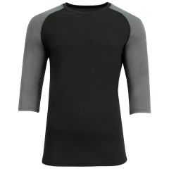 Softek 3/4 Sleeve Raglan