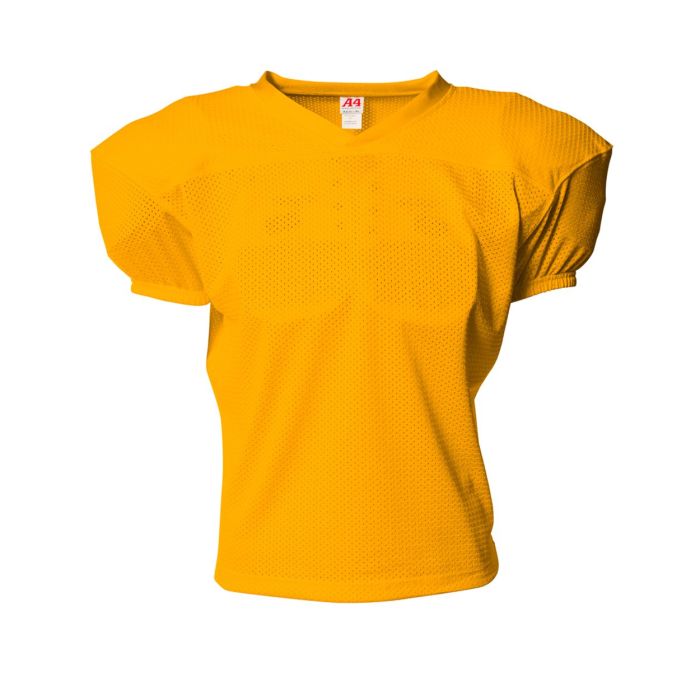 orange football practice jersey