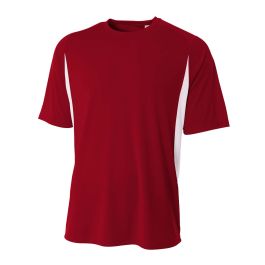 Youth Cooling Performance Color Block Short Sleeve