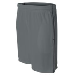 9" Pocketed Short with Contrast Stitching