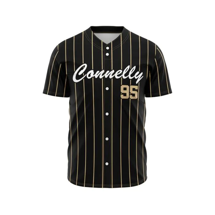 Short Sleeve Full Button Jersey