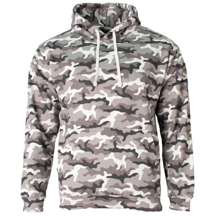 Fuzzy camo hoodie online