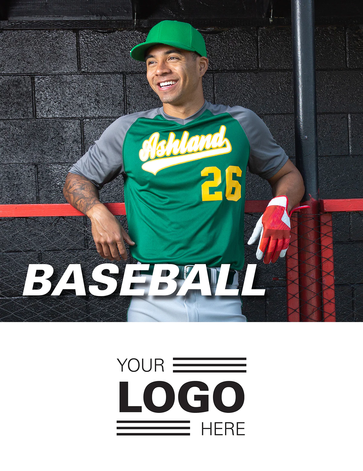 A4 Catalog ZOOM Baseball Custom Cover Image
