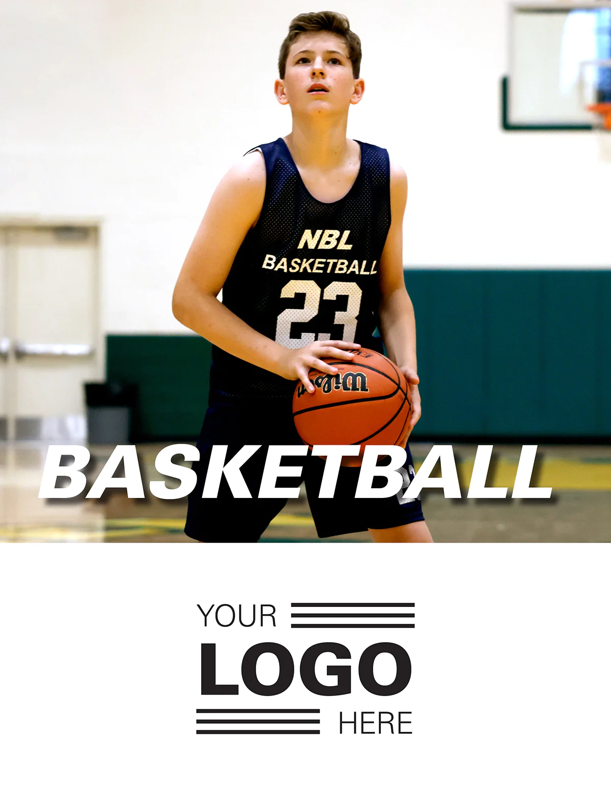 A4 Catalog ZOOM Basketball Custom Cover