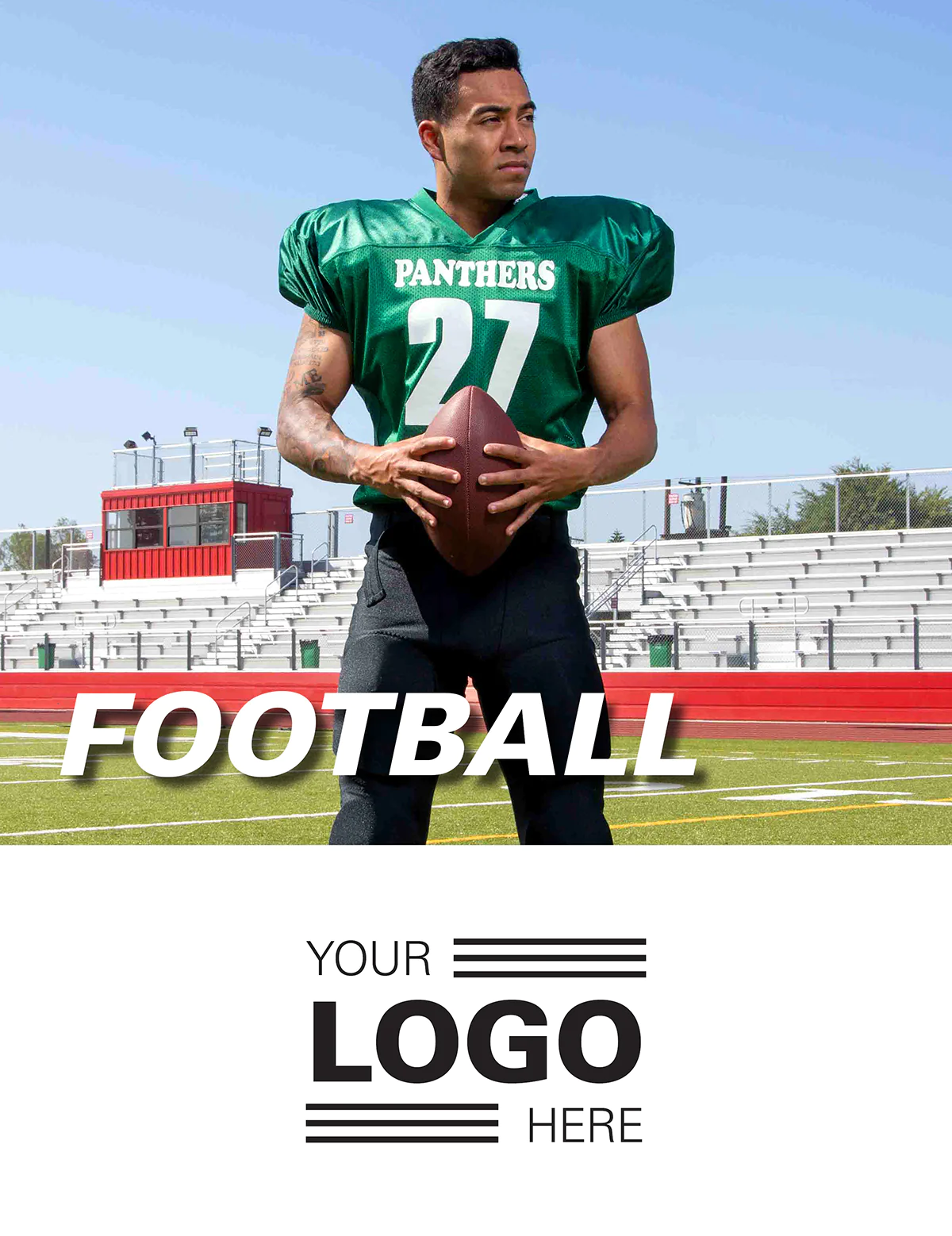 A4 Catalog ZOOM Football Custom Cover Image
